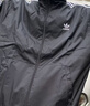 adidas经典三条纹运动连帽夹克外套男女春季阿迪达斯三叶草 黑色   L 实拍图