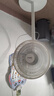 美的（Midea）电风扇家用7叶落地扇摇头电风扇循卧室宿舍轻音风扇台式桌面小型风扇台地两用升级款 白色丨7叶台地两用 实拍图