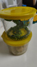 网红咸菜碗玻璃密封罐加厚酱菜盒冰箱保鲜罐小菜泡菜罐分装盒 两只随机装 2个 180ml 实拍图