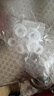 泰姆仕4分6分1寸硅胶橡胶密封圈热水器水管垫片波纹管软垫圈花洒皮平垫 白色硅胶4分+6分各10个 实拍图