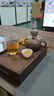 京东京造 宜兴紫砂壶 手工【原矿紫泥】煮茶泡茶壶茶具 西施壶210ml 实拍图