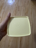 特百惠（Tupperware）冷藏400ml*4保鲜盒蔬菜水果收纳盒食品级冰箱储物盒密封 奶黄色 实拍图