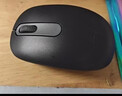罗技（Logitech）M196 无线蓝牙鼠标 办公鼠标 笔记本商务办公家用 小巧便携 对称手型 石墨灰 实拍图