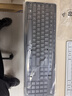 罗技（Logitech）MK295无线键鼠套装 静音办公无线键盘鼠标套装 静音鼠标键盘笔记本电脑键盘薄膜 全尺寸家用104键 MK295黑+大桌垫（80*30） 实拍图