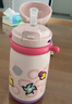 babycare儿童保温杯婴儿吸管水杯水壶不锈钢保温杯上学450ml-新旧款混发 实拍图