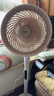 美的（Midea）【变频轻音】空气循环扇家用语音遥控电风扇 一级能效轻音落地扇 卧室桌面大风力小风扇 GDJ24SHG 实拍图