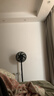 美的（Midea）【超级单品】七叶轻音立式电风扇家用柔风落地扇台式桌面小型风扇大风量节能摇头宿舍电扇 SAF30AB 实拍图