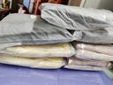 登比布艺收纳箱衣服棉被整理箱玩具衣物储物箱百纳箱 烟灰色66L2只装 实拍图