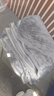 毛毯牛奶绒空调毯床单绒毯冬季加厚法兰绒沙发毯办公室午睡盖毯子 银灰色-牛奶绒 120x200cm【学生毯】 实拍图