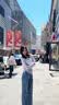梵昇昱慵懒风V领开衫女夏季薄款宽松条纹外套百搭显瘦系带防晒上衣吊带 蓝色条纹 M 【80-100斤】 实拍图