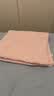 洁丽雅（Grace）毛毯A类抗菌纯棉双人毛巾被午睡毯空调被 200*230cm 1115g 粉色 实拍图