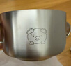 onlycook316L不锈钢儿童碗 宝宝吸盘辅食双耳碗 婴幼儿吃饭餐具-小猪350ml 实拍图
