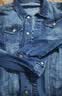 真维斯（Jeanswest）夹克男2026秋季舒适时尚简约牛仔外套男翻领男士外套深蓝XL 实拍图