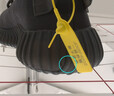 阿迪达斯Yeezy350脏橙天使青少年学生休闲鞋 送女友礼物FZ5240 UK3.536 实拍图