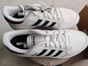adidas BREAKNET休闲网球文化板鞋小白鞋男子阿迪达斯官方轻运动 白色/藏青蓝/酒红色   42 实拍图