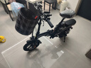 新日（Sunra）新国标折叠电动自行车铝合金代驾电动车锂电池助力电瓶车超长续航迷你小型折叠电动车男女士代步 尊享16减震/手机充电/轻量碳合金≤60km 实拍图