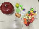 欣格儿童过家家切蔬菜水果玩具切切乐可剥仿真苹果收纳桶32件生日礼物 实拍图