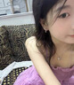 QMXDS999纯银耳钉女士养耳洞睡觉免摘2026新款高级感水滴百搭耳环 s999足银水滴耳钉 大号一对 实拍图