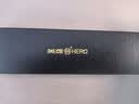 英雄（HERO）382钢笔明尖美工笔学生硬笔书法练字铱金笔签字墨水笔送礼礼物钢笔免费刻字可定制 黑色弯尖美工笔（约0.8mm） 实拍图