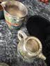 讲茗堂999鎏银功夫茶具套装送礼物品高档领导长辈退休乔迁升职男士实用 10头鱼藻纹（茶壶）-次日达 实拍图