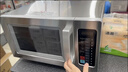 美的（Midea）商用微波炉25升容量900W大容量大功率饭店便利店解冻酒店智能EM925F4T-SS 实拍图