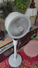 艾美特（AIRMATE）【天鹅MAX】空气循环扇直流变频家用大风力电风扇卧室轻音一级能效负离子净化语音落地扇 SRDI151 实拍图