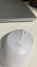罗技（Logitech）M330 静音鼠标 无线鼠标 办公鼠标 右手鼠标 带无线微型接收器 白色 实拍图