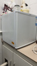 美的（Midea）45L单门小冰箱白色迷你租房宿舍办公室家用单温冷藏小型电冰箱美妆可用节能运行BC-45M 实拍图
