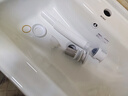 波彼（BOBI）台盆陶瓷一体盆洗手盆单盆阳台浴室柜卫生间半嵌入洗脸面盆池定制 【80*48CM】盆+弹跳下水+防臭管 实拍图