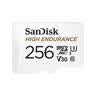 闪迪（SanDisk）256GB TF（MicroSD）4K内存卡 行车记录仪 监控摄像头专用 循环录制20,000小时 高耐用存储卡 实拍图