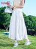 班尼路（Baleno）蛋糕半身裙女2026夏新款高腰遮肉显瘦韩系气质温柔显瘦仙女A字裙 实拍图