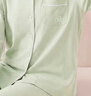 芬腾睡衣女带胸垫抑菌纯棉26春夏新款女士开衫长袖家居服套装 实拍图