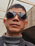 帕杰斯高清偏光太阳镜男女同款驾驶镜开车墨镜钓鱼防晒防紫外线变色眼镜 银框黑灰片 实拍图