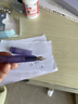 KACO百锋钢笔小学生3-6年级可换墨囊成人练字钢笔EF笔尖PP盒装搭配墨囊吸墨器 紫色/磨砂紫（紫霞） 实拍图