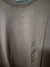 优衣库SUPIMA COTTON短袖T恤女装合作款/圆领纯棉打底内搭483461 33 卡其色 M 实拍图