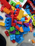 美高（MEGA BLOKS）生日礼物儿童玩具食品接触级材质大颗粒积木拼搭150片套装HHM96 实拍图