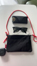 雷朋（RayBan）太阳镜男女款全框偏光墨镜开车眼镜骑行镜0RB2140F 901/58黑色框绿色镜片 尺寸54 实拍图