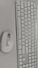 罗技（Logitech）无线键盘MX Keys S蓝牙键盘Keys升级版高端办公键盘无线键鼠套装全尺寸家用充电背光自定义108键 Keys S+Anywhere3s【白色高端套装】 实拍图