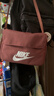 耐克NIKE中性单肩斜挎包小包运动包休闲包斜挎包CW9300-218红棕MISC  实拍图
