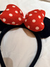 迪士尼（Disney）毛绒玩具正版发饰卡通女孩扮装饰品米奇老鼠生日礼物女 米妮发箍 实拍图