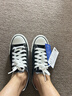 回力 Warrior 帆布鞋男女鞋低帮经典情侣潮流休闲小白鞋女板鞋子男 WXY391 黑色 39 实拍图
