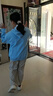 真维斯（Jeanswest）开衫卫衣女2026春季新款薄款学院风宽松拉链休闲外套运动上衣服女 实拍图