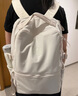lulu22双肩包 New Crew书包背包旅行瑜伽通勤防水男女同款 二代新款宽肩带白 实拍图
