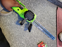 芝浦电锯电链锯锯220V家用小型手持插电式锯树神器切割电动链条锯电锯 实拍图