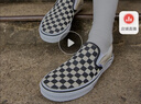 VANS范斯官方 经典款Slip-On经典一脚蹬男女鞋帆布鞋VN000EYEBWW 黑白棋盘格 36.5 实拍图