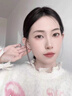 DAISY DREAM爆闪S形999足银圆头耳钉女独特睡觉免摘耳环养耳洞螺丝拧扣耳饰品 【999银】5mm双圆头锆石耳钉 实拍图