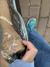 雨鞋女款成人高筒雨靴防滑水鞋长筒防水防臭加绒水靴 棕色 M （37-38） 24CM 实拍图