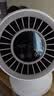 铜猫小海螺桌面空气循环扇2025新款办公室静音可摇头定时学生宿舍上课大风力冰感制冷usb小型超长续航 【电池款】云岩间白 8000mAh 实拍图