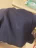 卡帕（Kappa）背靠背t恤女短袖复古26新夏透气纯棉显瘦半袖运动上衣K0E42TD01D 暗夜蓝黑906-高级显白丨舒适透气 M 尺码偏小，建议拍大一码 实拍图