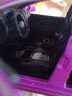 MINI AUTOProswon大号特斯拉MODEL-X玛莎拉蒂跑车合金车模儿童玩具1:32声光 特撕啦SUV紫色MODEL-X 实拍图